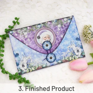 frozen purple christmas mini project folio 11