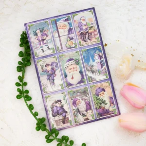 frozen purple christmas mini project folio 8