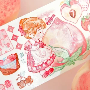 fruit paradise cartoon creative decorative tape 7