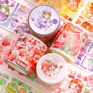 fruit paradise cartoon creative decorative tape 8