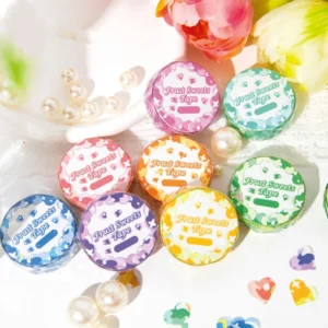 fruit sweets series heartshape rolled washi 4
