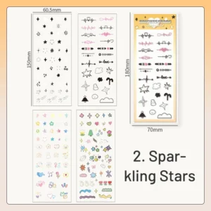 fundamental image clear transparent sticker 10