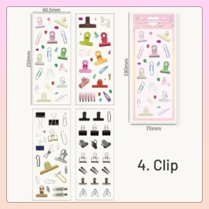fundamental image clear transparent sticker 12