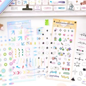 fundamental image clear transparent sticker 7