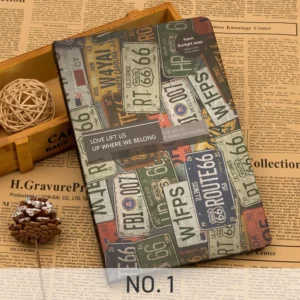 future retro european colored illustration notebook 5