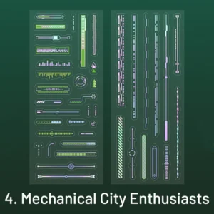 future universe holographic punk clear transparent 11