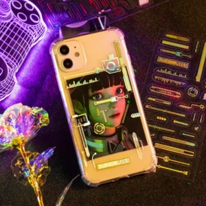 future universe holographic punk clear transparent 6