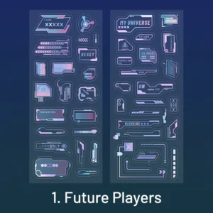 future universe holographic punk clear transparent 8