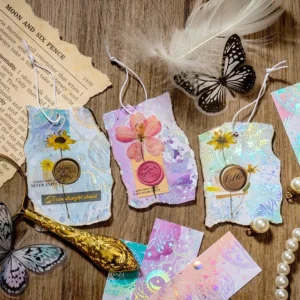 galaxy like a dream holographic stickers 4