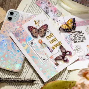 galaxy like a dream holographic stickers 9