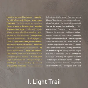 galaxy notes simple retro english vinyl 9