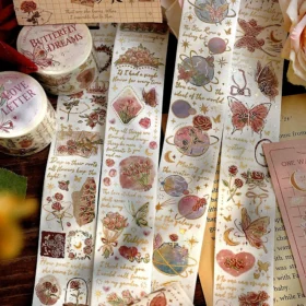 Galaxy Rose Series Fantasy Romance Washi Tape