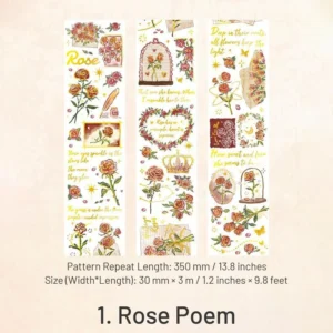 galaxy rose series fantasy romance washi 9