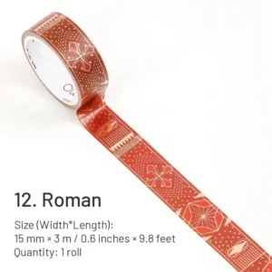 galaxy series decorative washi tape 16