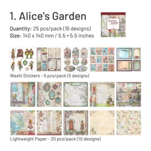 garden and character series journaling material 11