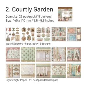 garden and character series journaling material 12