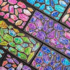 gem paradise 3d holographic clear transparent 2