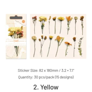 gentle bliss series retro plant flower 6