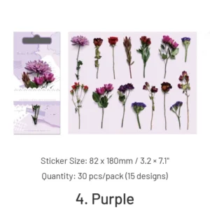 gentle bliss series retro plant flower 8