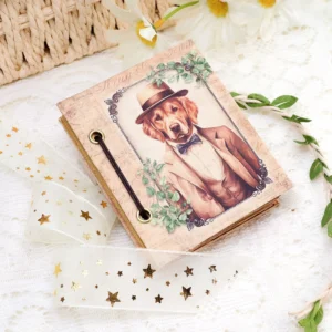 Gentleman Dogs Handmade Specimen Album Booklet Craft Kit Specimen Cards Holder