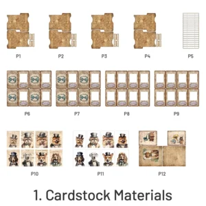 gentleman dogs handmade specimen album booklet 11