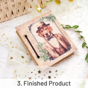 gentleman dogs handmade specimen album booklet 13