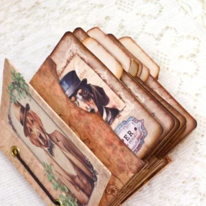 gentleman dogs handmade specimen album booklet 5