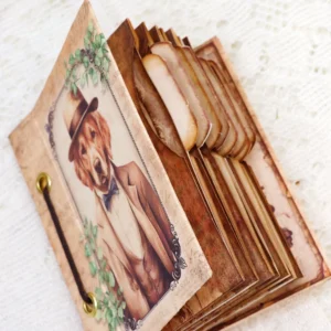 gentleman dogs handmade specimen album booklet 7