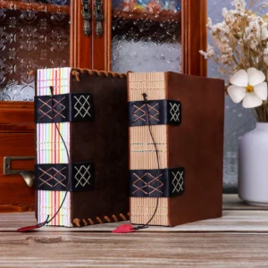 Genuine Leather Handmade Original Tibetan Vintage Travel Journal - A6