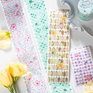 Geometric Time Series Geometric Patterns Washi Tape - Package View by Sumflying Craft