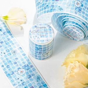 Geometric Time Series Geometric Patterns Washi Tape - Size Reference by Sumflying Craft