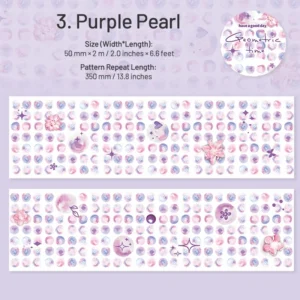 Geometric Time Series Geometric Patterns Washi Tape - View 11 by Sumflying Craft