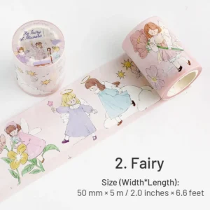 girl cartoon washi tape people music 10