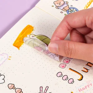 girl cute cartoon washi sticker people 6