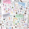 Girl Life Stickers - Characters, Travel