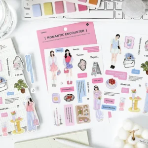 girl life stickers characters travel 4