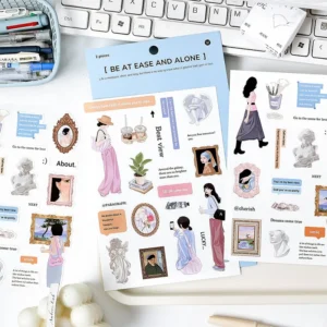 girl life stickers characters travel 5