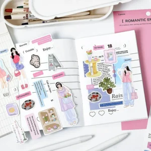 girl life stickers characters travel 6