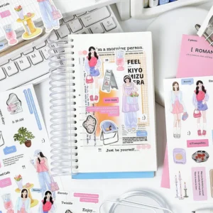 girl life stickers characters travel 9