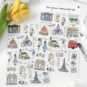 girls life character theme clear transparent 5