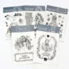 Girls Transparent Soft Silicone Decorative Stamp - main product photo | clear stamp