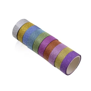 glitter washi tape set 4