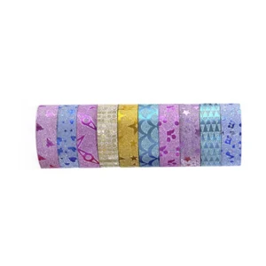 glitter washi tape set 5