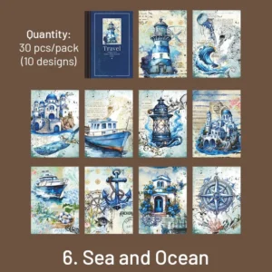 global travel material paper notebook 13