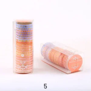 gold foil divider washi tape set 13
