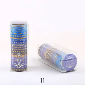 gold foil divider washi tape set 19