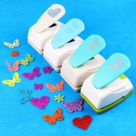 Hollow Butterfly Pattern Handheld Paper Embossing Punch