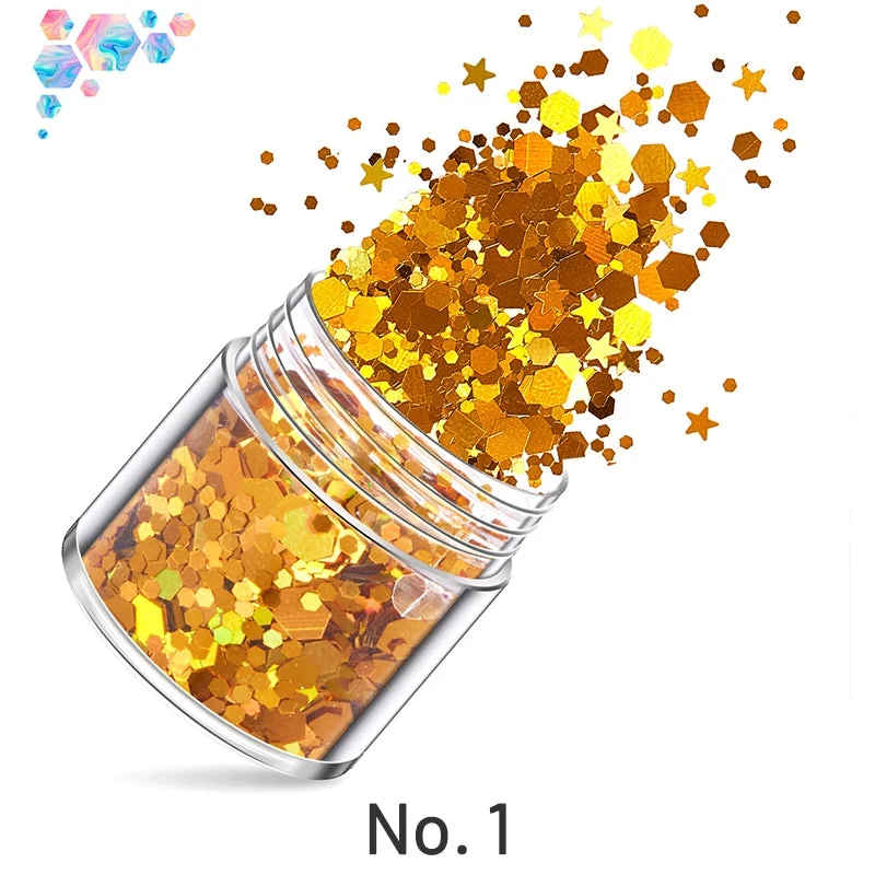 hologram-glitter-pentagram-decorative-sequins-5 hologram glitter pentagram decorative sequins 5