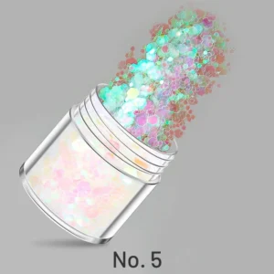 Hologram Glitter Pentagram Decorative Sequins hologram glitter pentagram decorative sequins 9