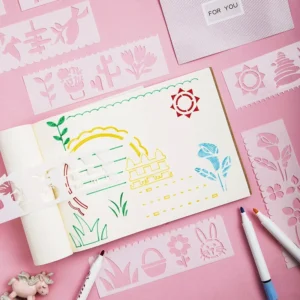 lace ruler pattern handpainted mold 3